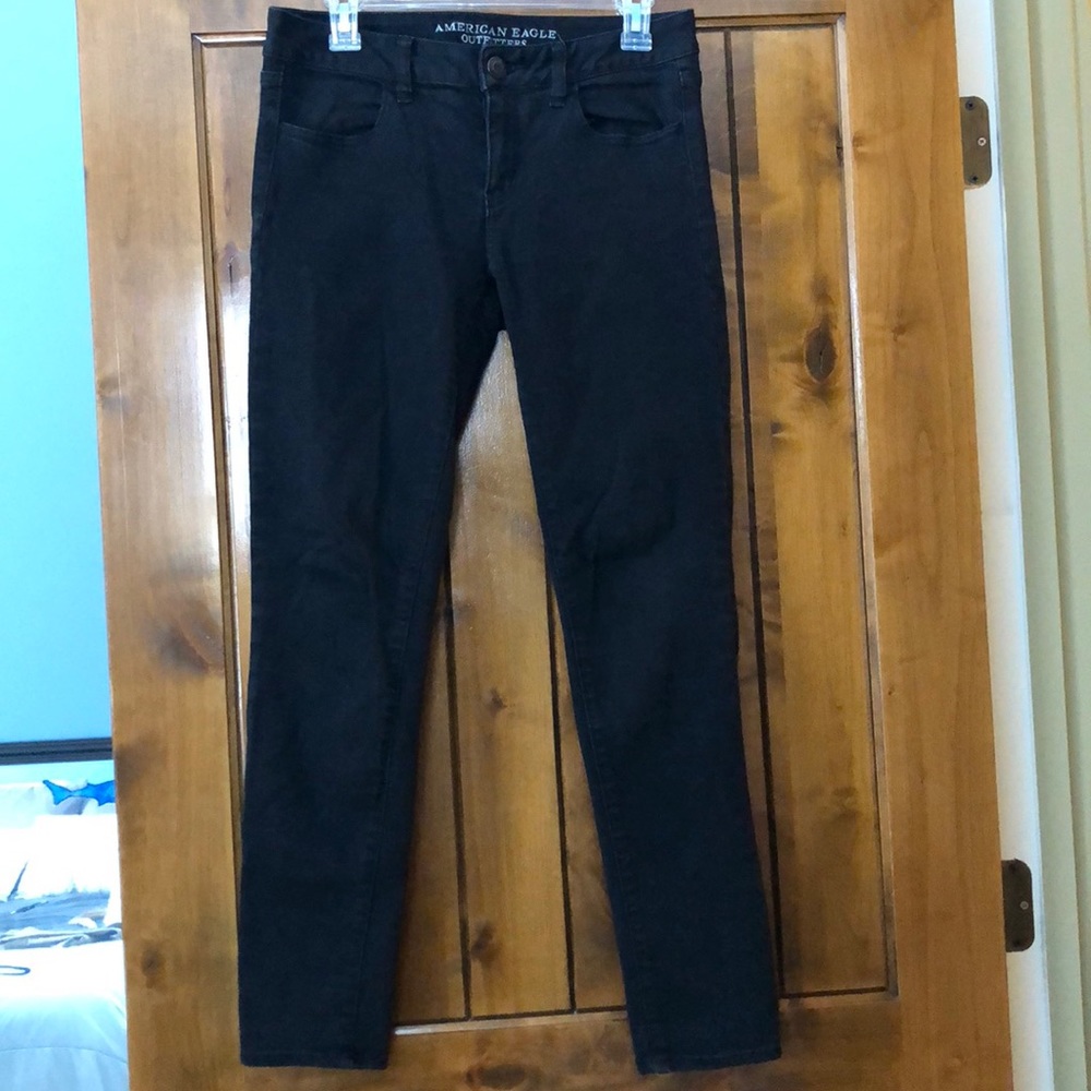 Black American Eagle Jeggings